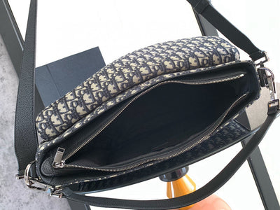 CD Oblique Saddle Bag