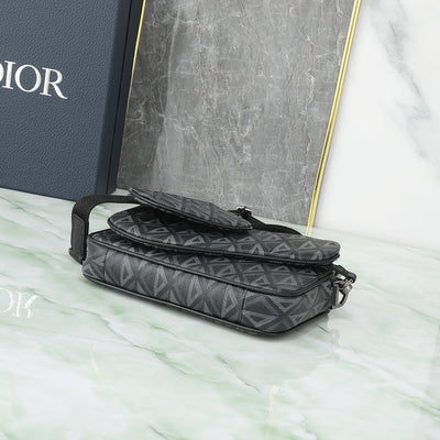CD Diamond Messenger Bag
