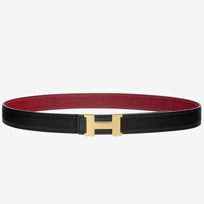 HERM Mini Constance 24mm Reversible Belt Black/Ruby