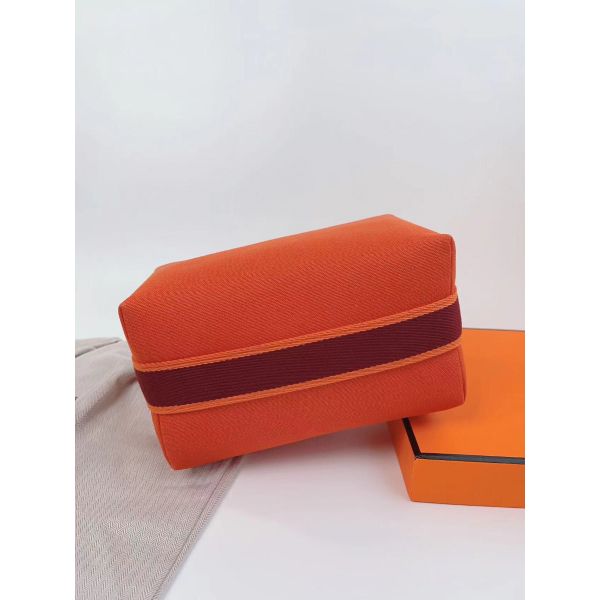 HERM Bride-a-Brac Large Case in Orange Canvas