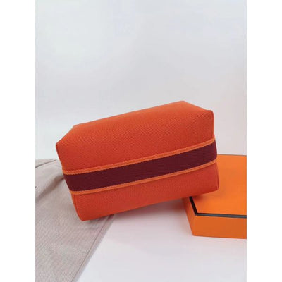 HERM Bride-a-Brac Large Case in Orange Canvas