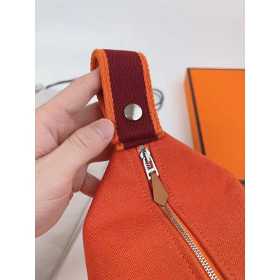 HERM Bride-a-Brac Large Case in Orange Canvas