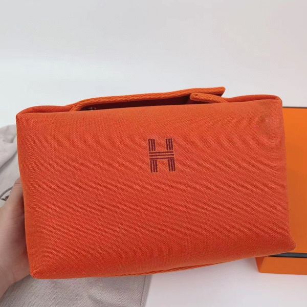 HERM Bride-a-Brac Large Case in Orange Canvas