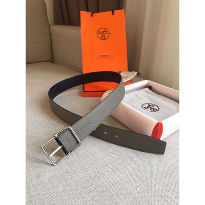 HERM Grey Saddle 38MM Reversible Belt