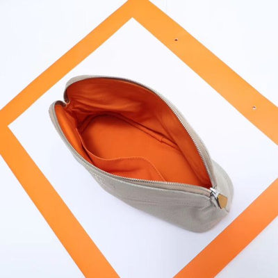HERM Medium Bolide Travel Case In Grey Cotton