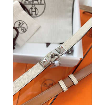 HERM Rivale 18 Belt in Craie Epsom Calfskin