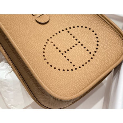 HERM Evelyne III TPM Bag In Chai Clemence Leather