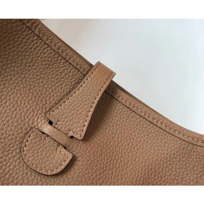 HERM Evelyne III 29 PM Bag In Trench Clemence Leather