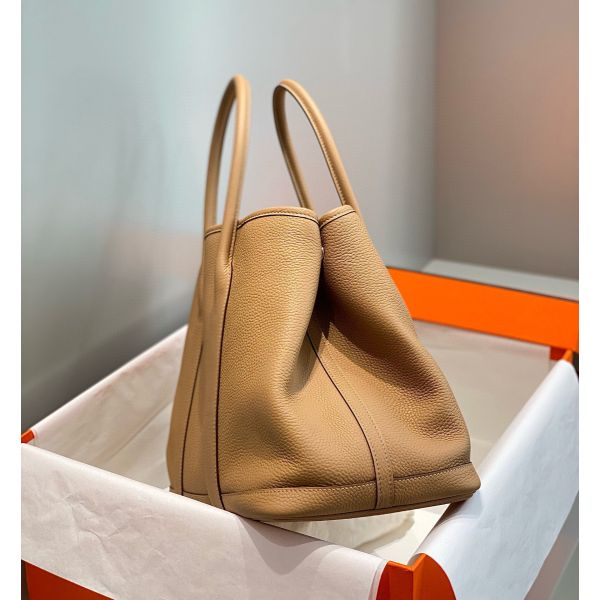 HERM Garden Party 36 Bag In Chai Clemence Leather
