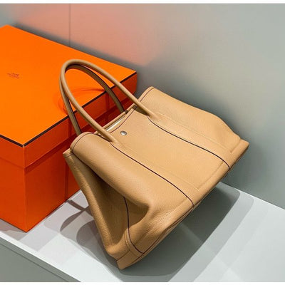HERM Garden Party 36 Bag In Chai Clemence Leather