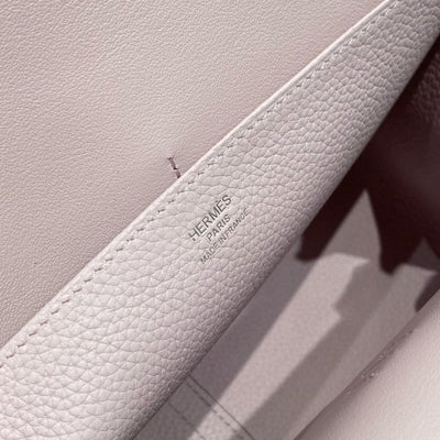 HERM Halzan 25 Bag in Mauve Pale Clemence Leather
