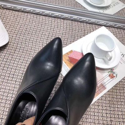 HERM Virginia Ankle Boot In Black Leather