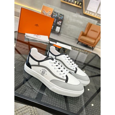 HERM Men's Get Sneakers in Multicolour Calfskin
