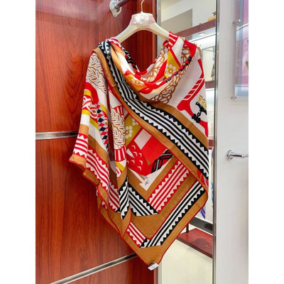 HERM Noisette Fantaisie d'Etriers Shawl 140