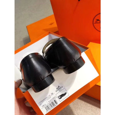 HERM Royal Loafers In Black Calfksin