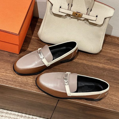 HERM Women's Destin Loafers in Multicolor Leather