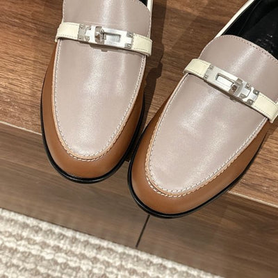 HERM Women's Destin Loafers in Multicolor Leather