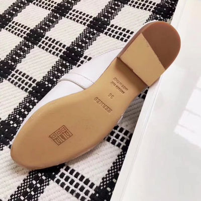 HERM Oz Mules In Caramel Calfskin