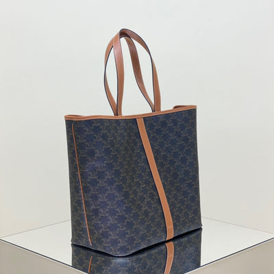 CEL Triomphe Canvas Shopping Tote