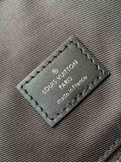 CHRISTOPHER MM BACKPACK 47 IN BLACK DAMIER GRAPHITE CANVAS